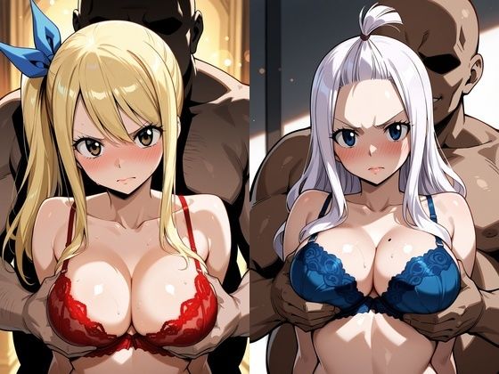 弱みを握られチ●ポを受け入れたところ快感を教え込まれ陥落【ル●シィ＆ミラ・●ェーン】 サンプル1ページ目
