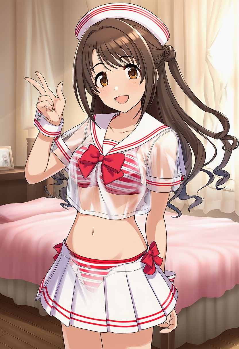 美少女アイドルと子作り（島〇卯月編） サンプル5ページ目