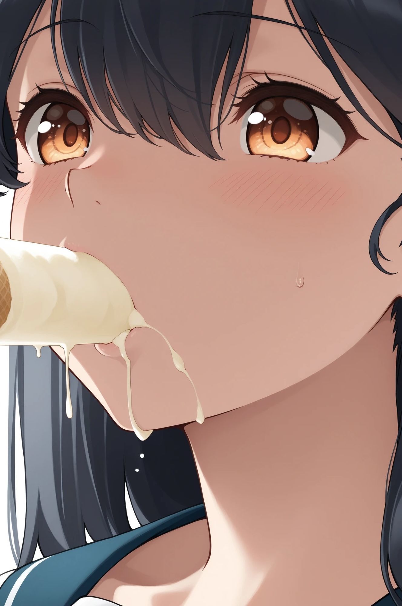 虹かけ誌 艦隊これくしょん  イラスト集30 潮 サンプル6ページ目