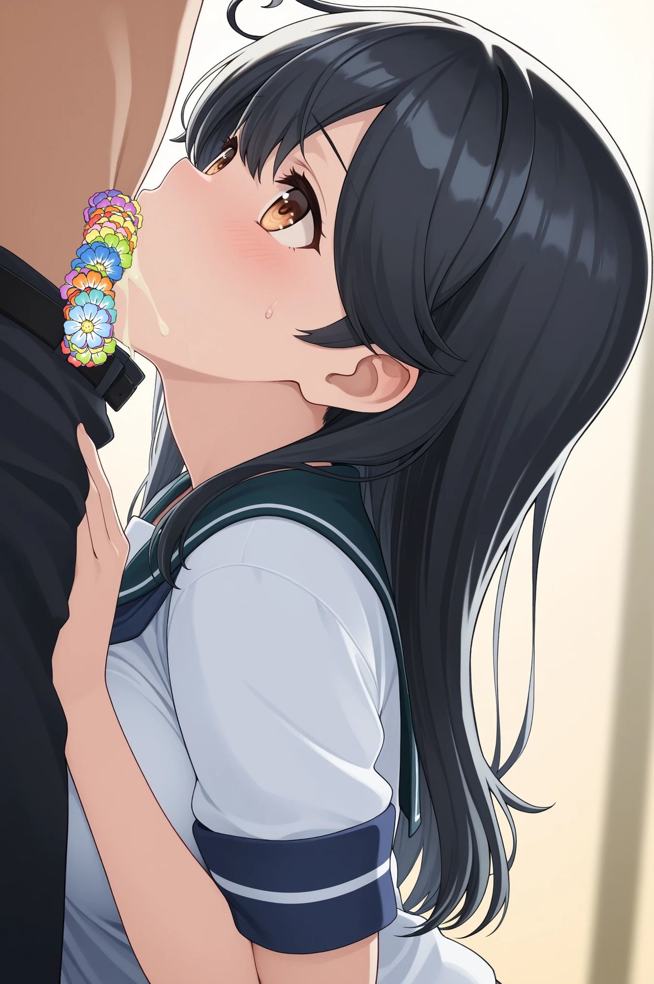 虹かけ誌 艦隊これくしょん  イラスト集30 潮 サンプル8ページ目