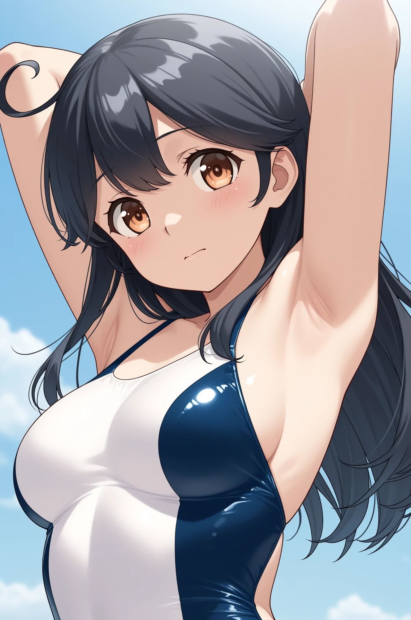 虹かけ誌 艦隊これくしょん  イラスト集30 潮 サンプル10ページ目