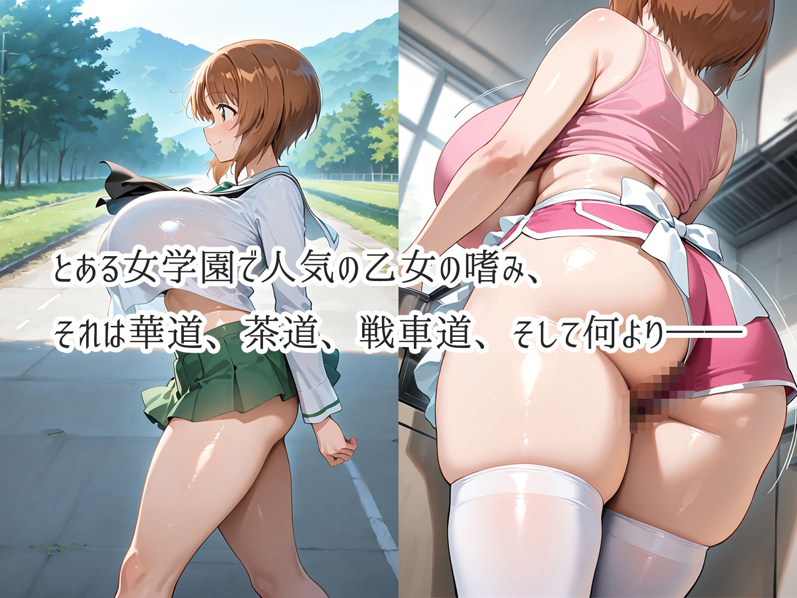 シコシコ作戦です！:西○みほ編 サンプル1ページ目
