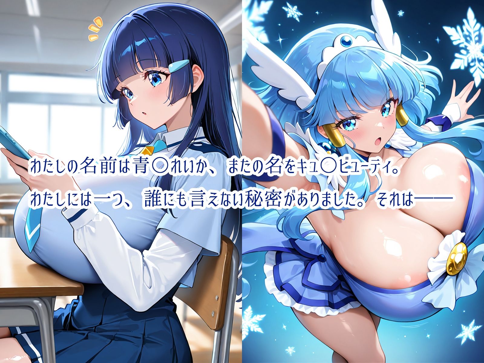 ○ん○んのハメ注ぐエロき心。 サンプル1ページ目