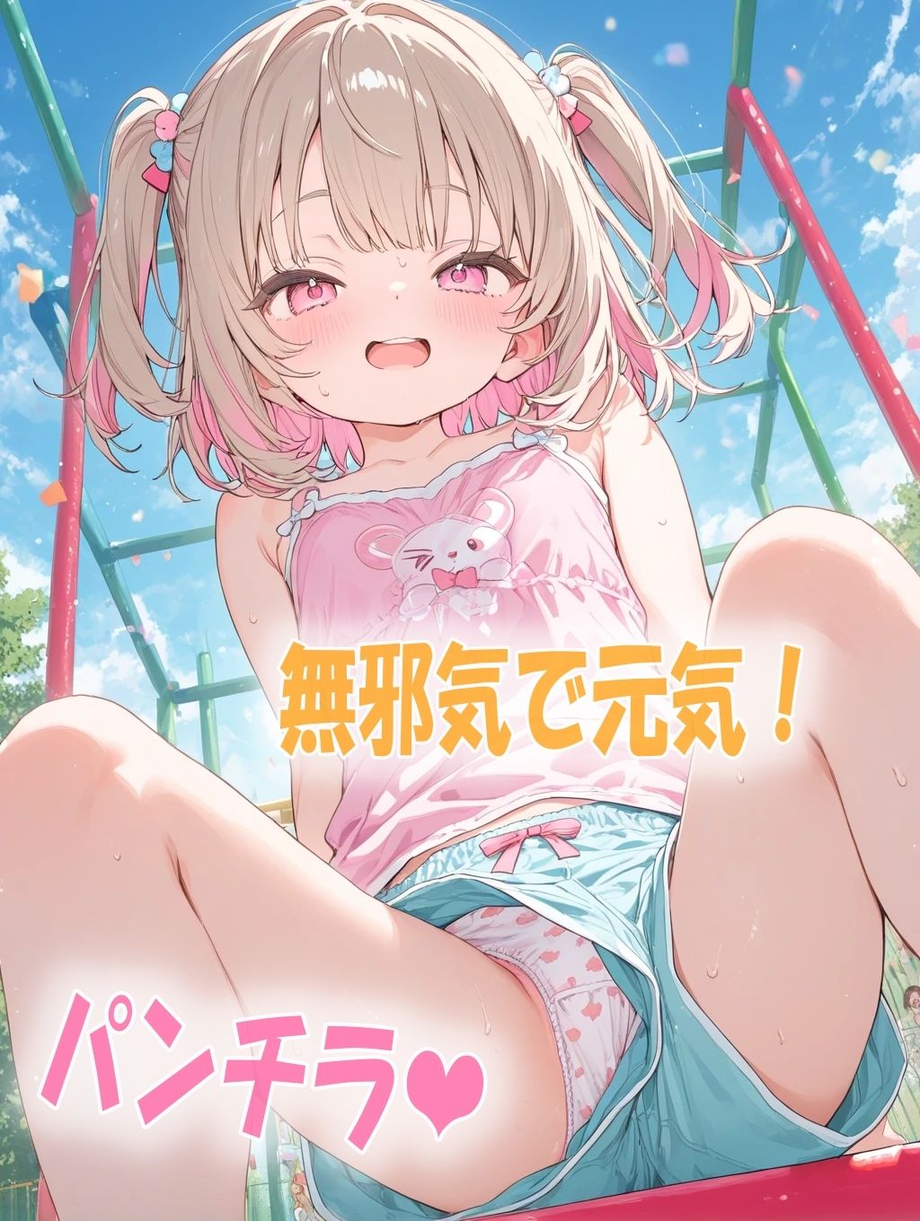 公園でメス〇キを観察してたらパラダイスだったイラスト300枚 サンプル4ページ目