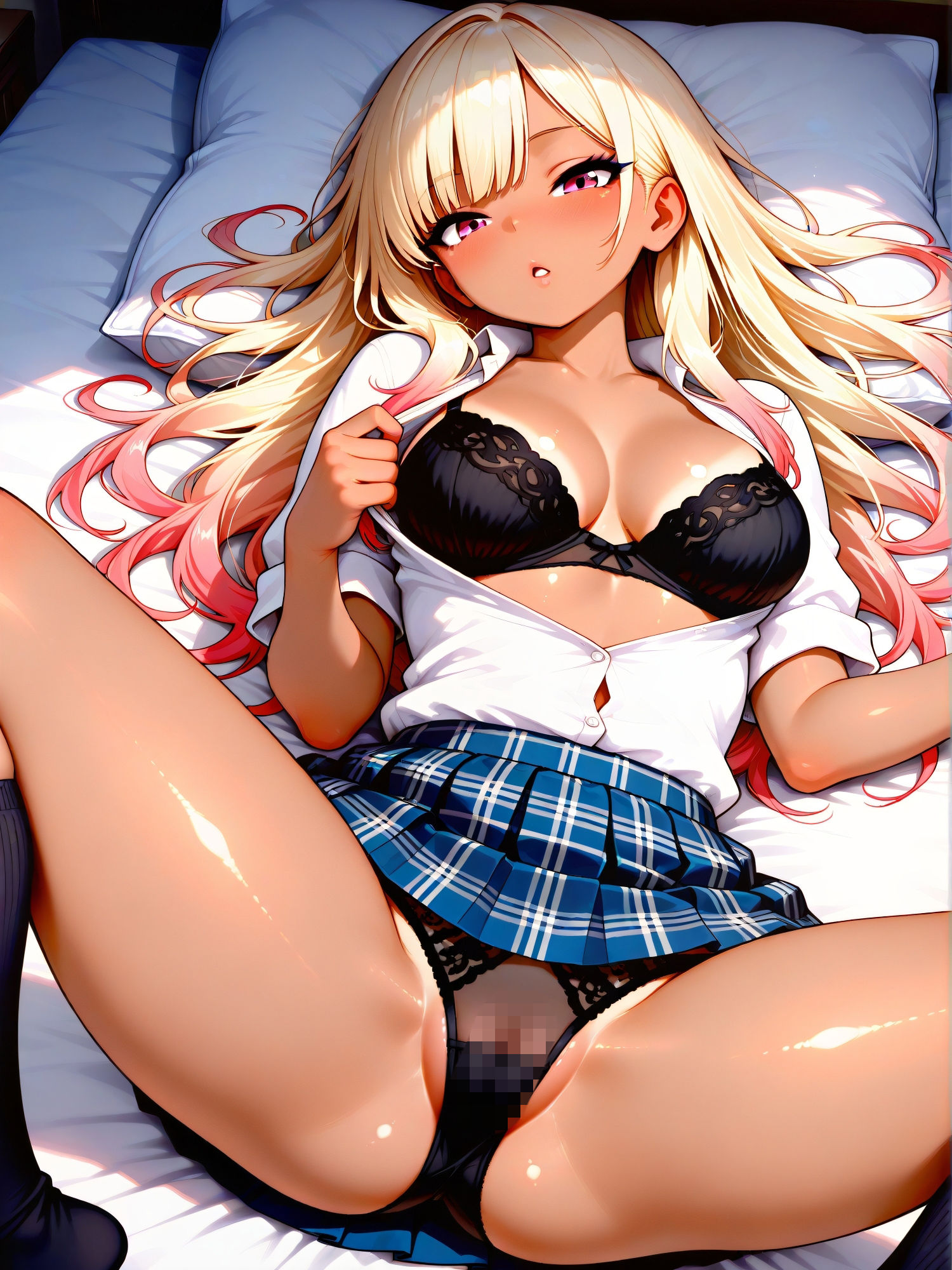 ギャルのパンティが見たい【制服×生脚編】 サンプル5ページ目