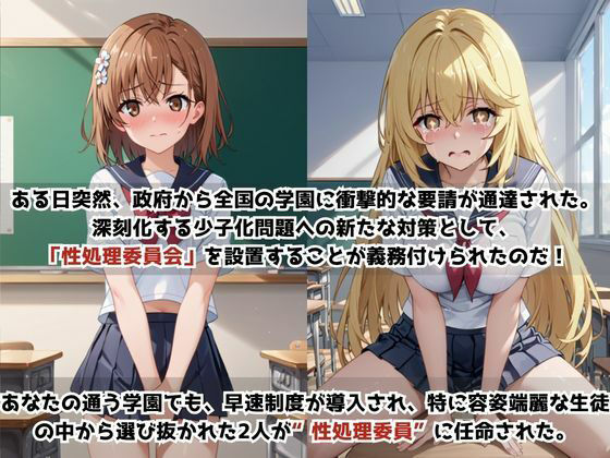 学校の性処理委員に任命されてしまった御〇美琴＆食〇操祈の日常 サンプル1ページ目
