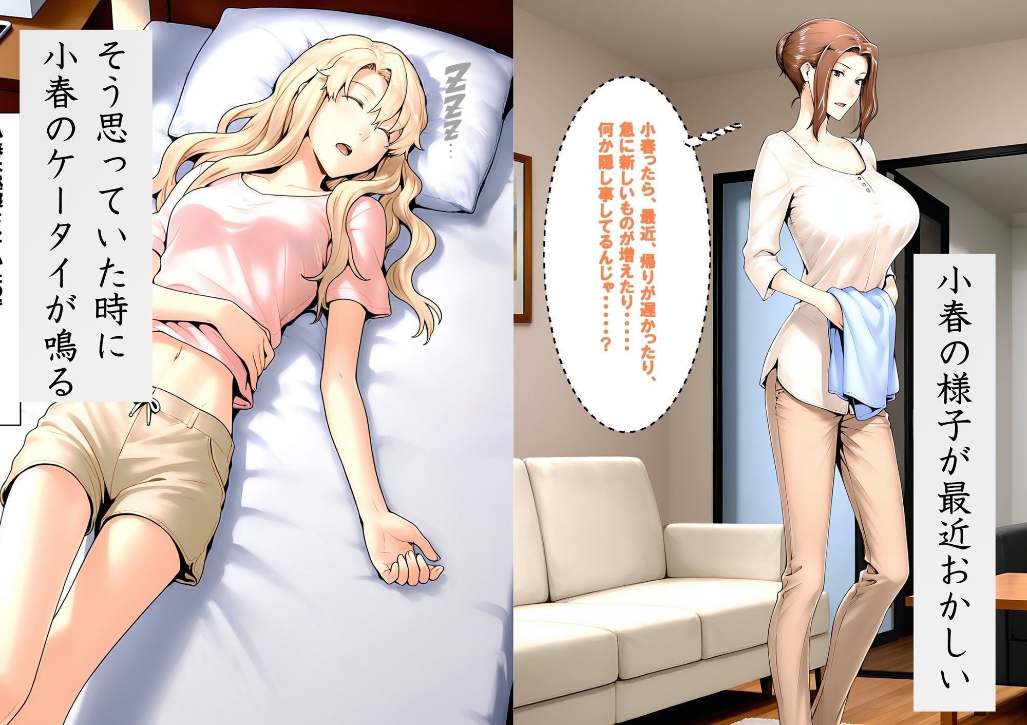 愛娘のために堕ちた母卑劣な男に犯●れ続けた夜 サンプル2ページ目
