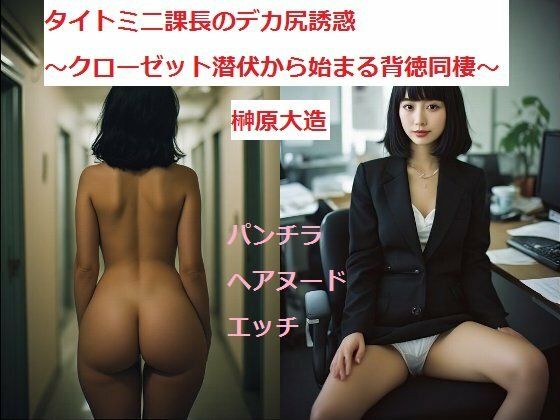 タイトミニ課長のデカ尻誘惑〜クローゼット潜伏から始まる背徳同棲〜