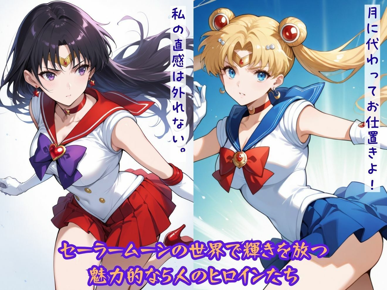 異種姦ヒロイン凌●〜セーラーム●ン編〜 サンプル1ページ目