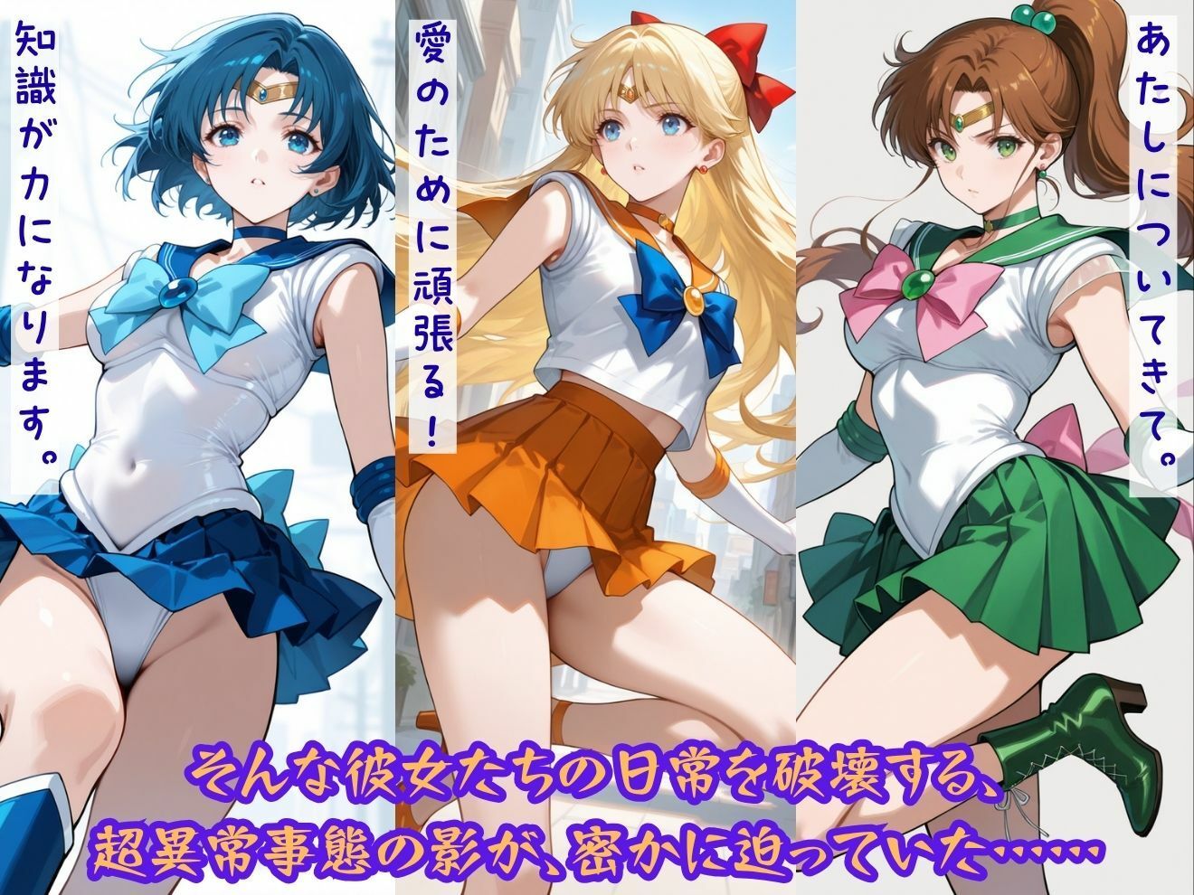 異種姦ヒロイン凌●〜セーラーム●ン編〜 サンプル2ページ目