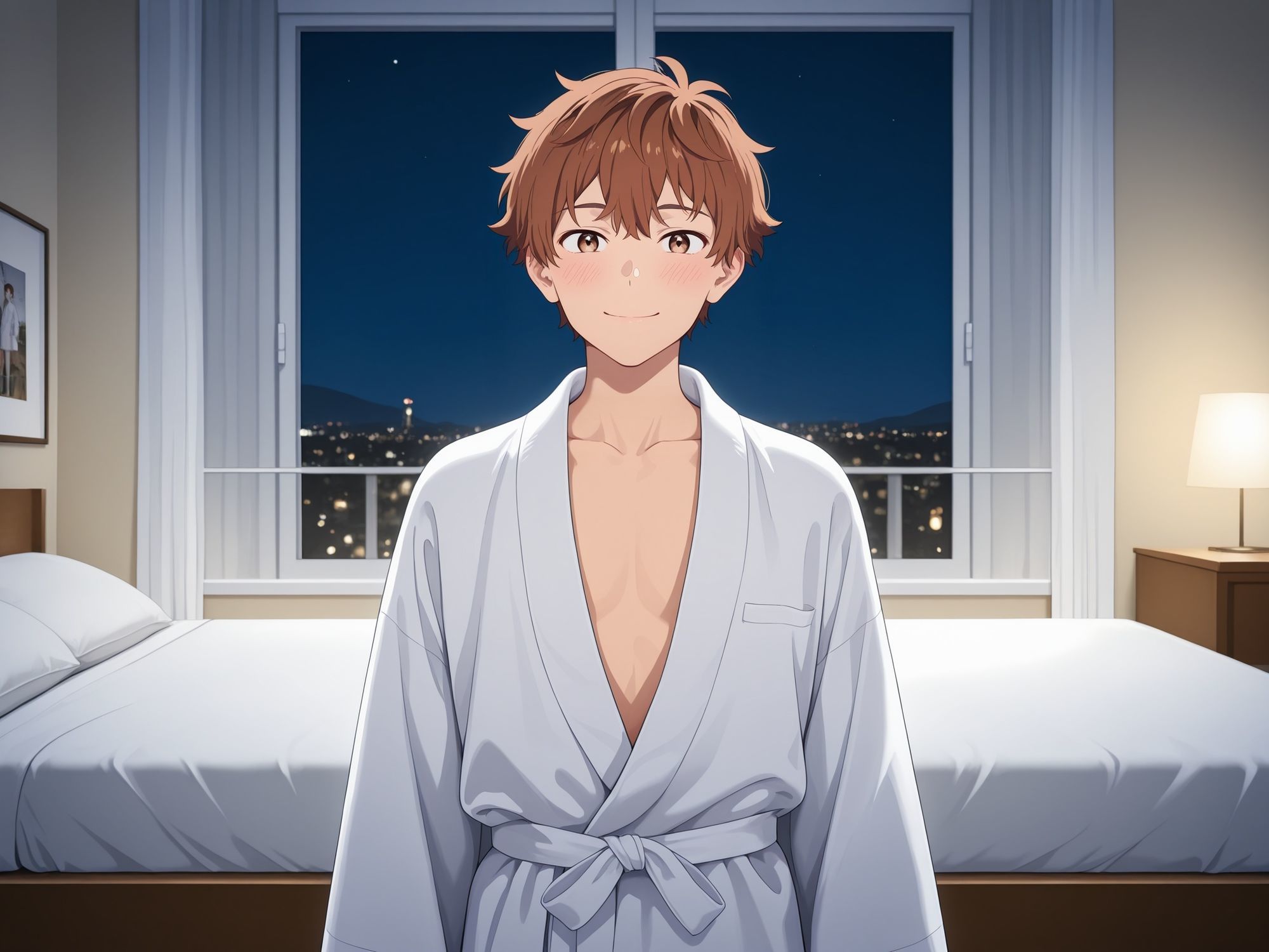 中出しイチャラブセックスした話 水〇千鶴×木〇下和也 イラスト集 【彼女、〇借りします】 サンプル4ページ目