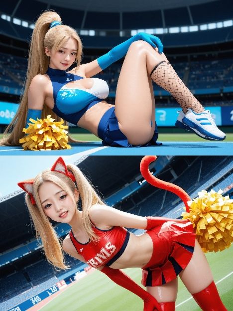 俺たちのいいなりチアガール サンプル2ページ目