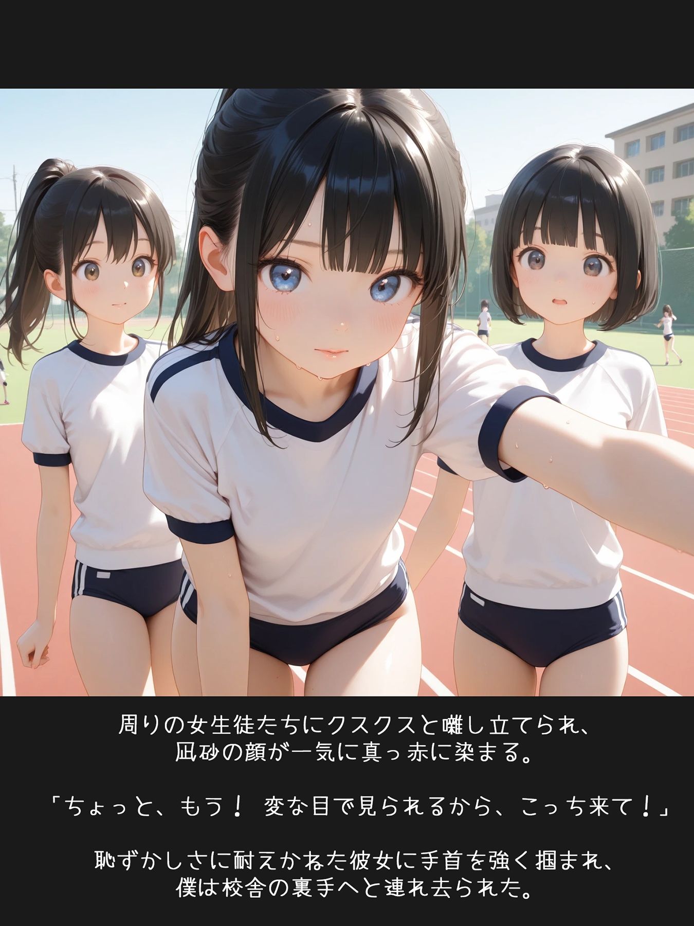 放課後の焦燥「幼馴染と体育倉庫」〜灯里町の途中:凪砂編〜 サンプル4ページ目
