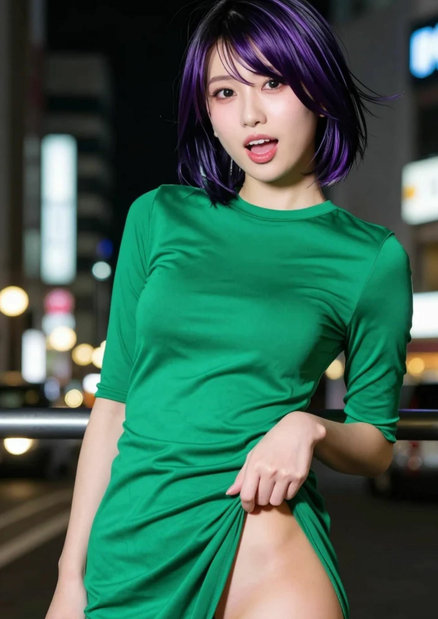AI美女写真集VOL.4 ショートヘアお姉さん「AIななみ」のコスプレ画像集♪ サンプル3ページ目