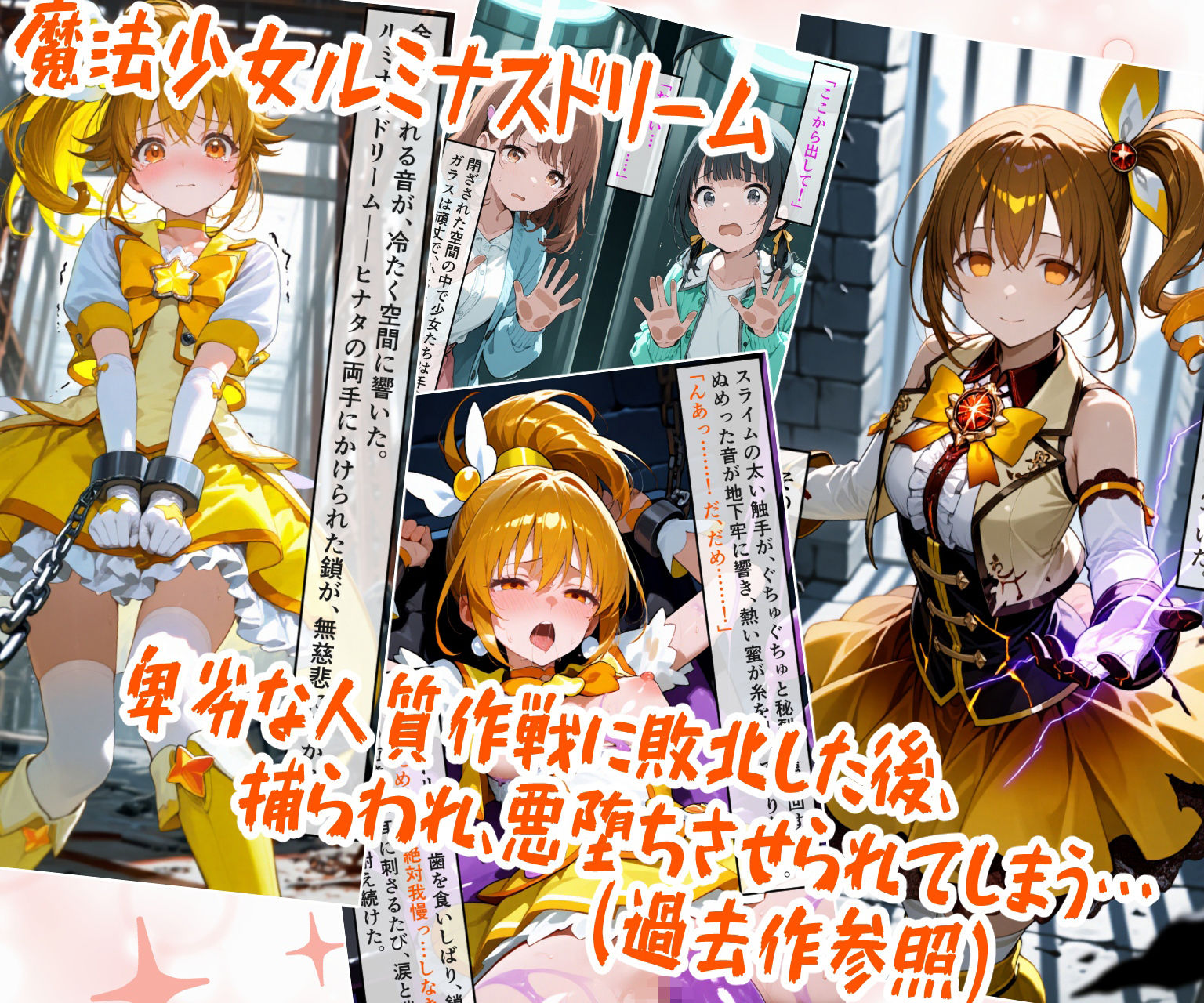 魔法少女ルミナスドリーム2 -正義の魔の手に堕ちる少女- サンプル2ページ目