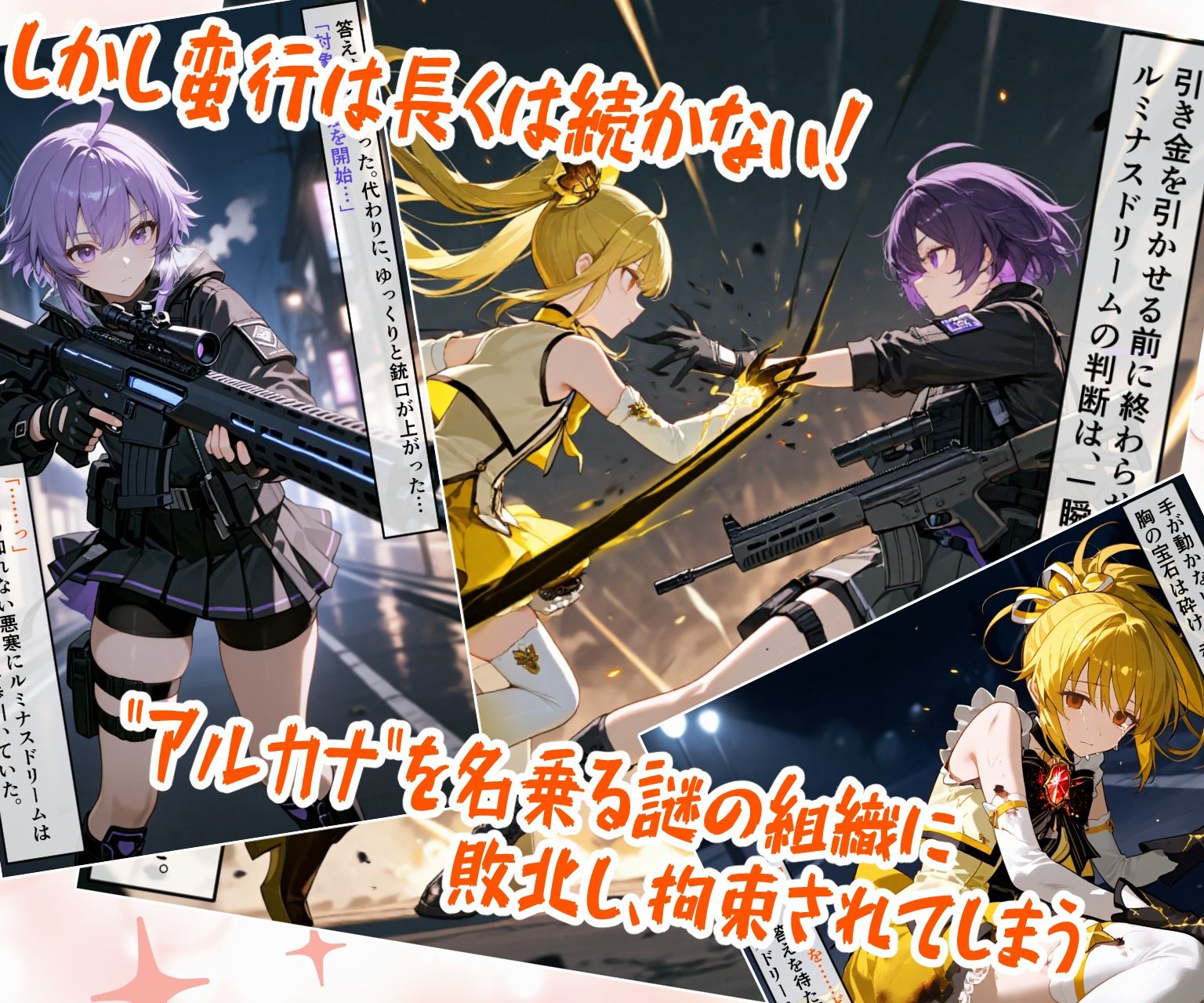 魔法少女ルミナスドリーム2 -正義の魔の手に堕ちる少女- サンプル4ページ目