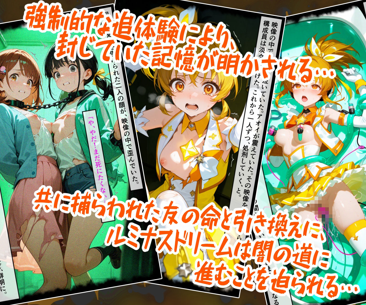 魔法少女ルミナスドリーム2 -正義の魔の手に堕ちる少女- サンプル6ページ目