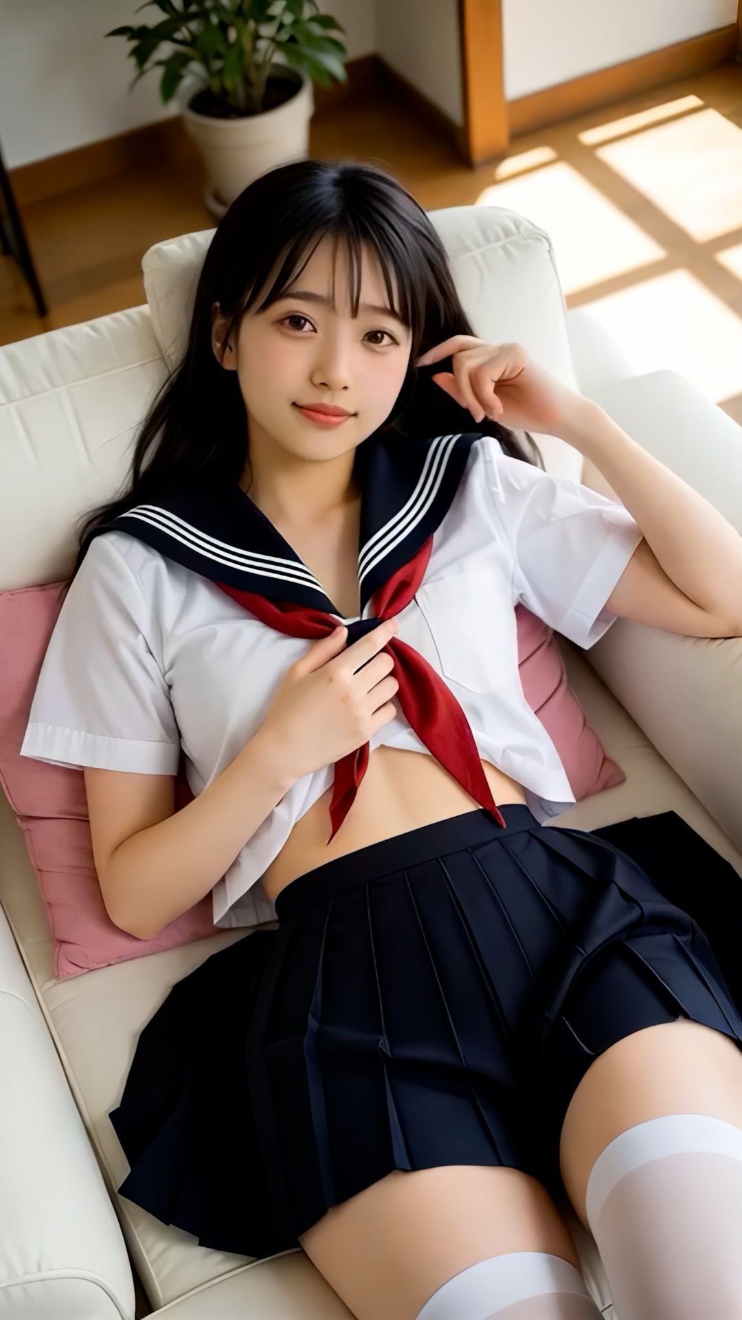 【微エロ動画13】制服、ブルマ、下着、パンチラ、胸チラ、AIリアル サンプル8ページ目