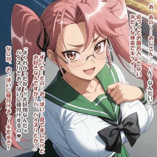 パイズリ異能力おじさん 察知 編 サンプル4ページ目