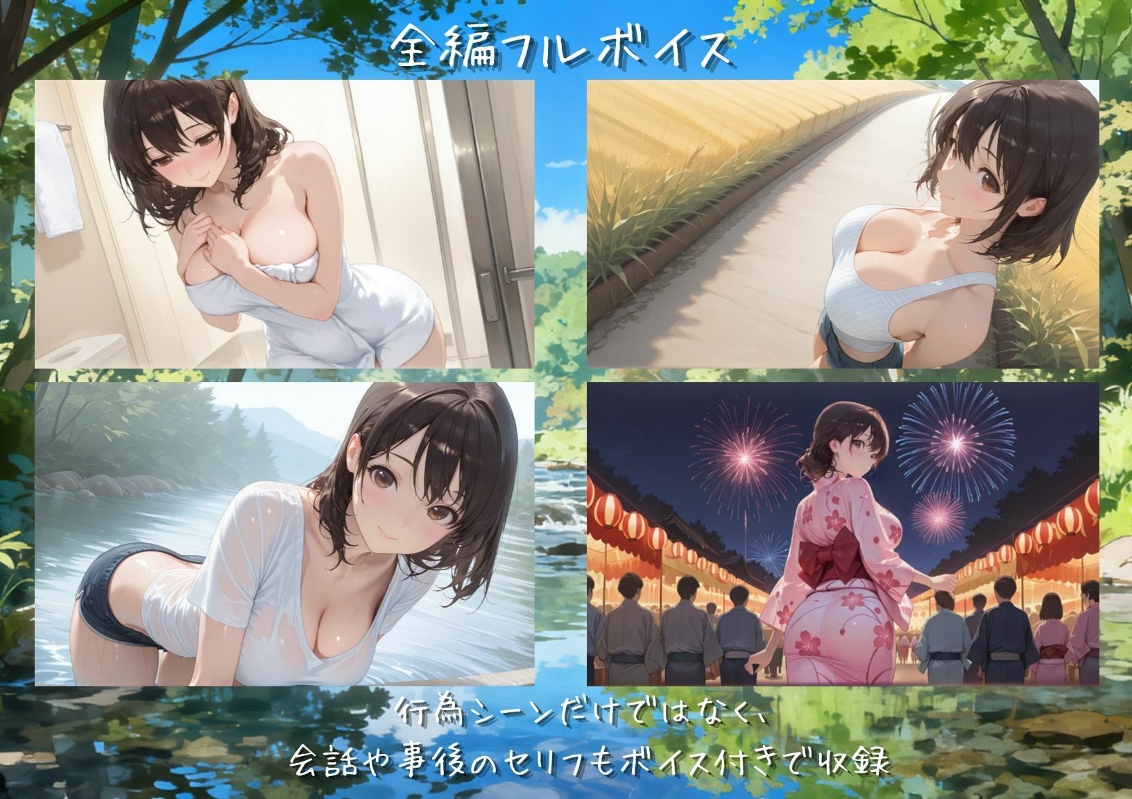 【4K高画質120FPS】あの夏、幼馴染と、 サンプル2ページ目