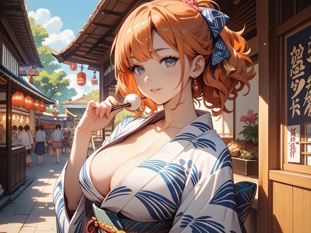 農作業美女とメイド喫茶と浴衣美女 サンプル7ページ目