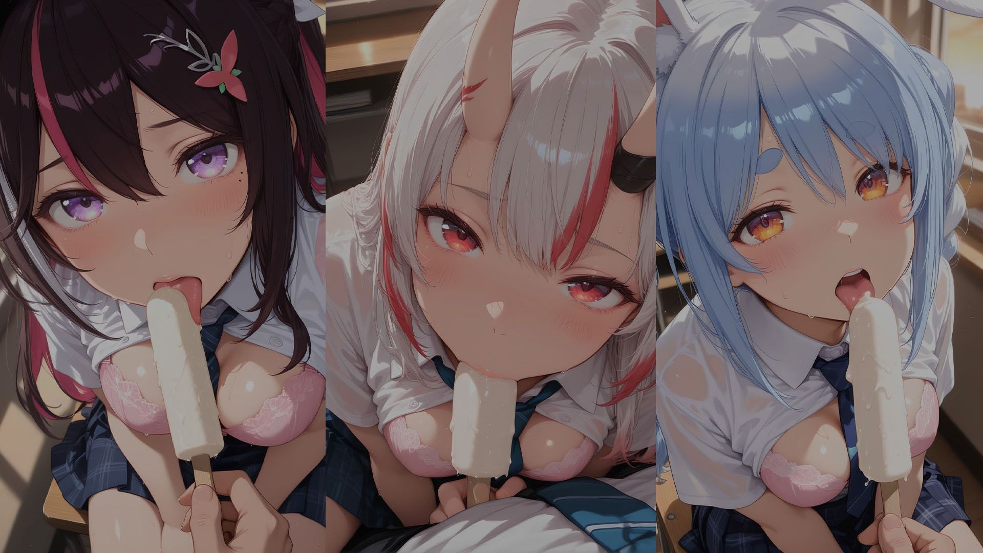 あの子はアイドル〜放課後の教室で…編〜  （ホ●ライブ バージョン ） サンプル3ページ目