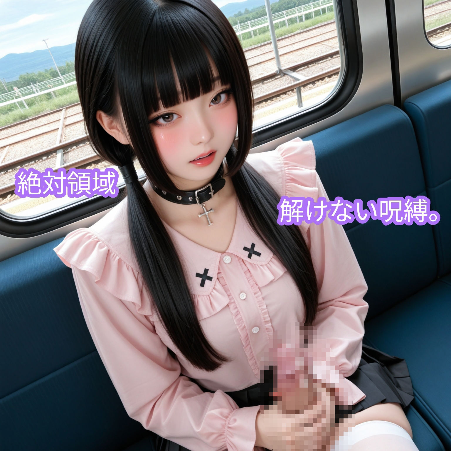 【白ニーハイ】地雷系女子の叡智な1日【実写系】 サンプル3ページ目