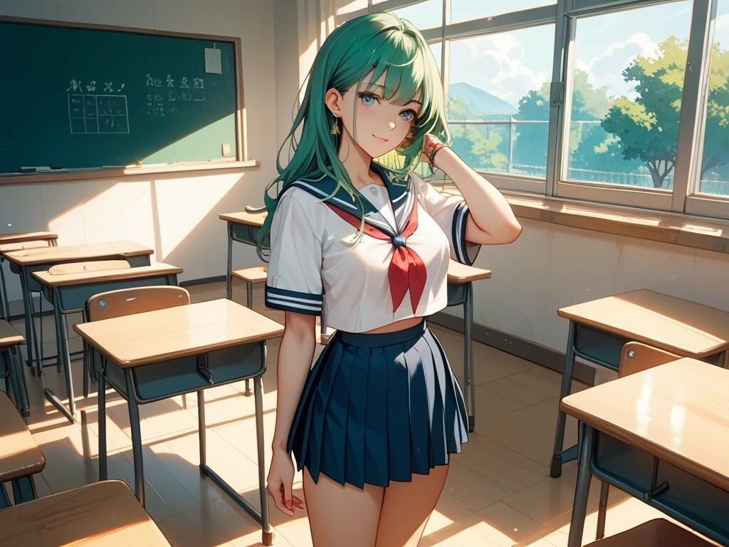 野球スタジアムチアガールと温泉美女とセーラー服美女 サンプル8ページ目