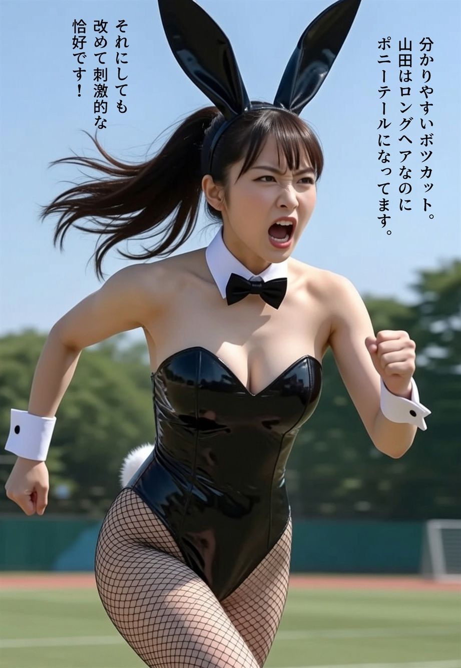 【衝撃！】バニーガールにされていく男たち  画集 サンプル5ページ目