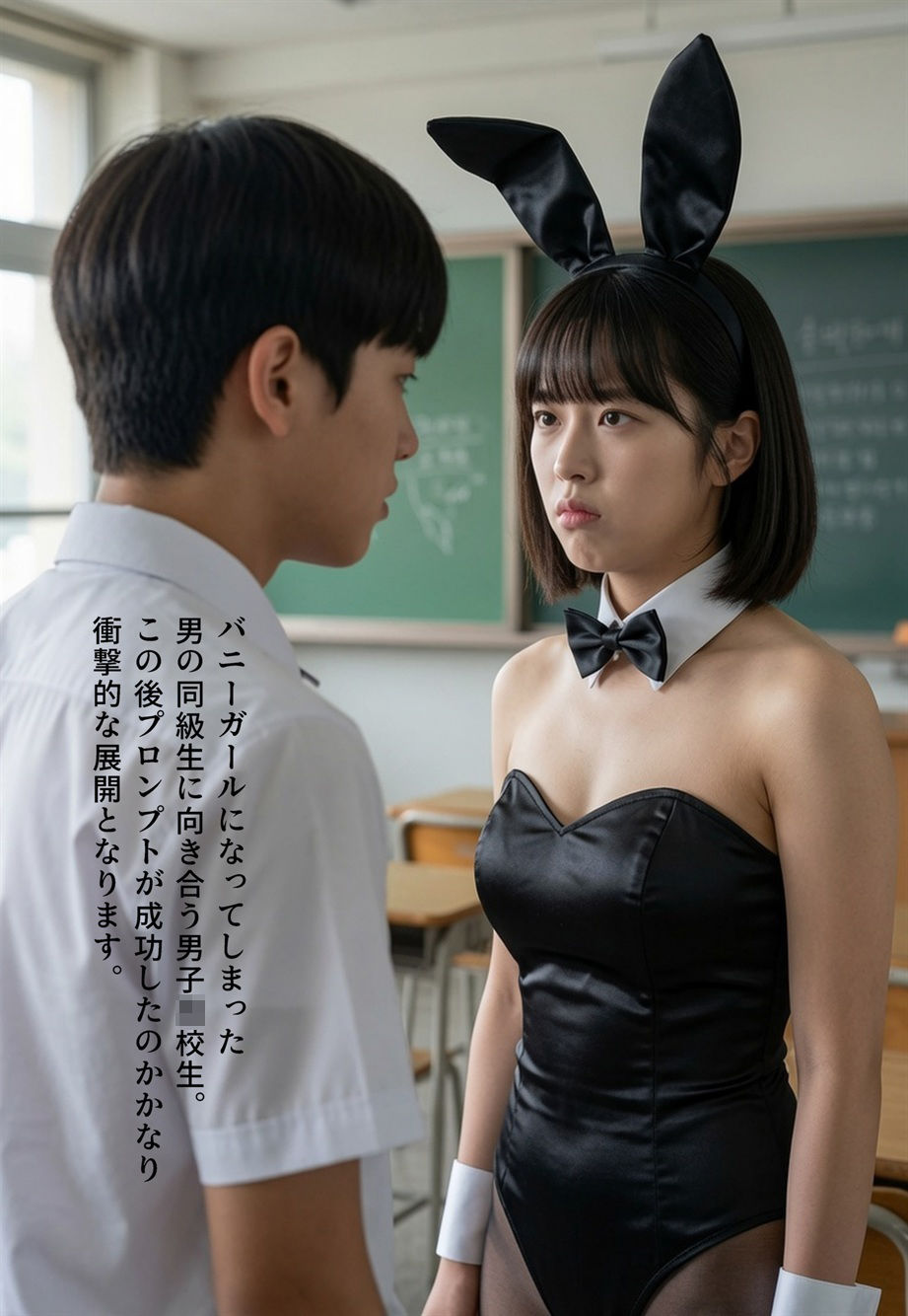 【衝撃！】バニーガールにされていく男たち  画集 サンプル8ページ目