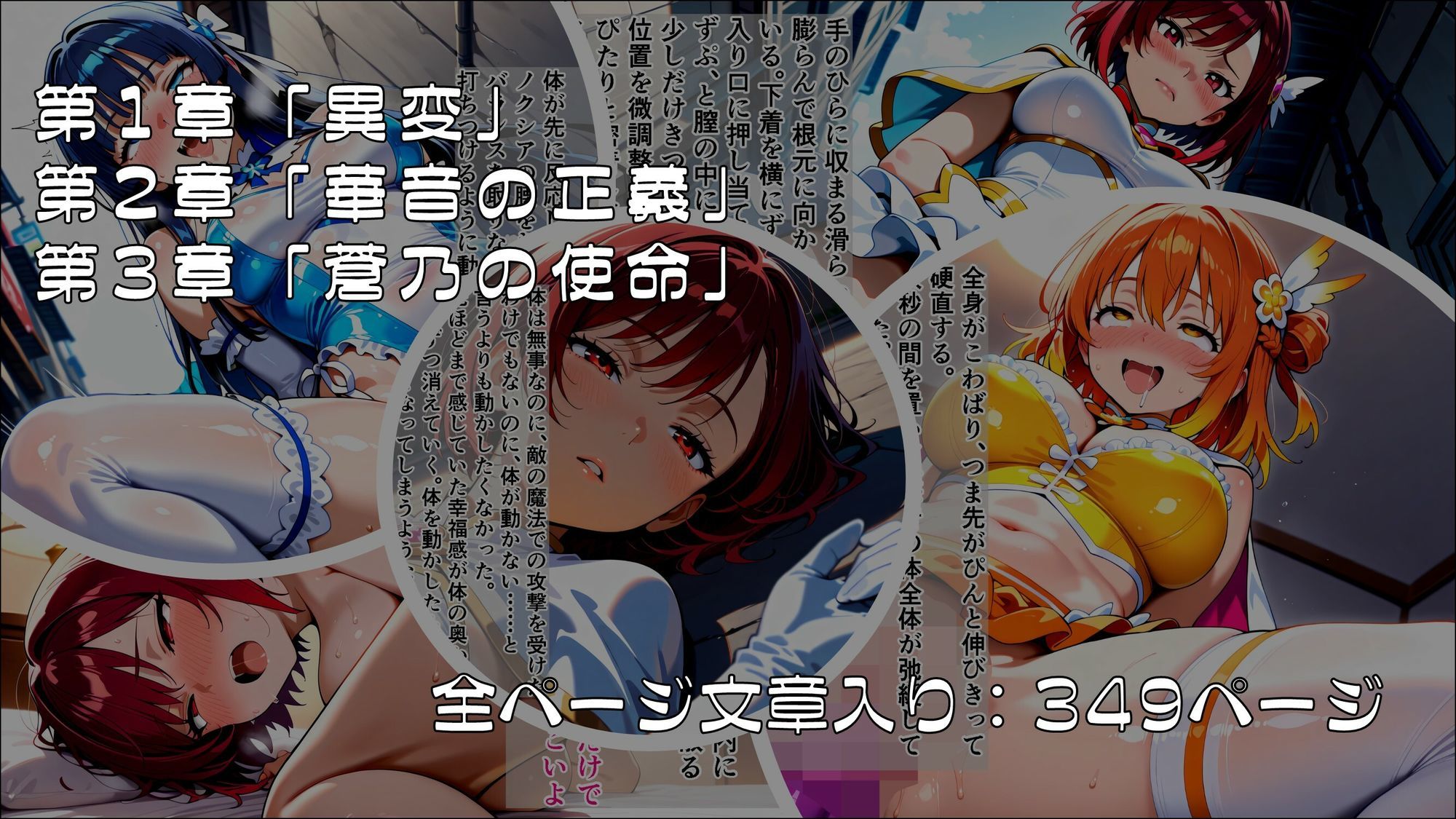 魔法少女幸福論─正しさが性に塗り替えられる日々_Part1 サンプル4ページ目