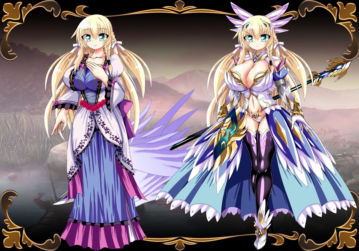 エデンズスクラーヴィン  淫獄の隷姫ルシフェル編 サンプル1ページ目