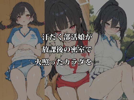 汗だく部活娘の限界密室 〜放課後の更衣室と秘密のクールダウン〜 サンプル1ページ目