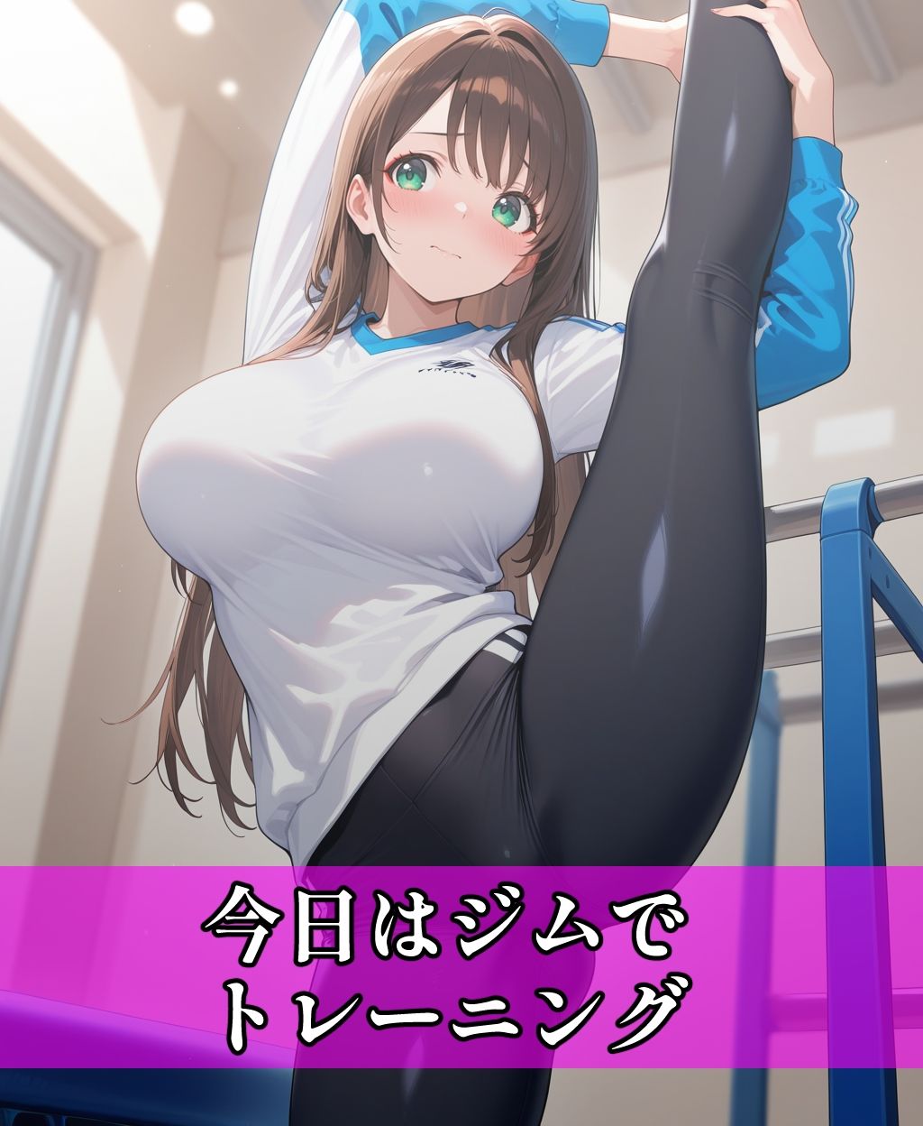ジムオナニーがばれた美人OLはトレーナーとはめまくる話 サンプル2ページ目