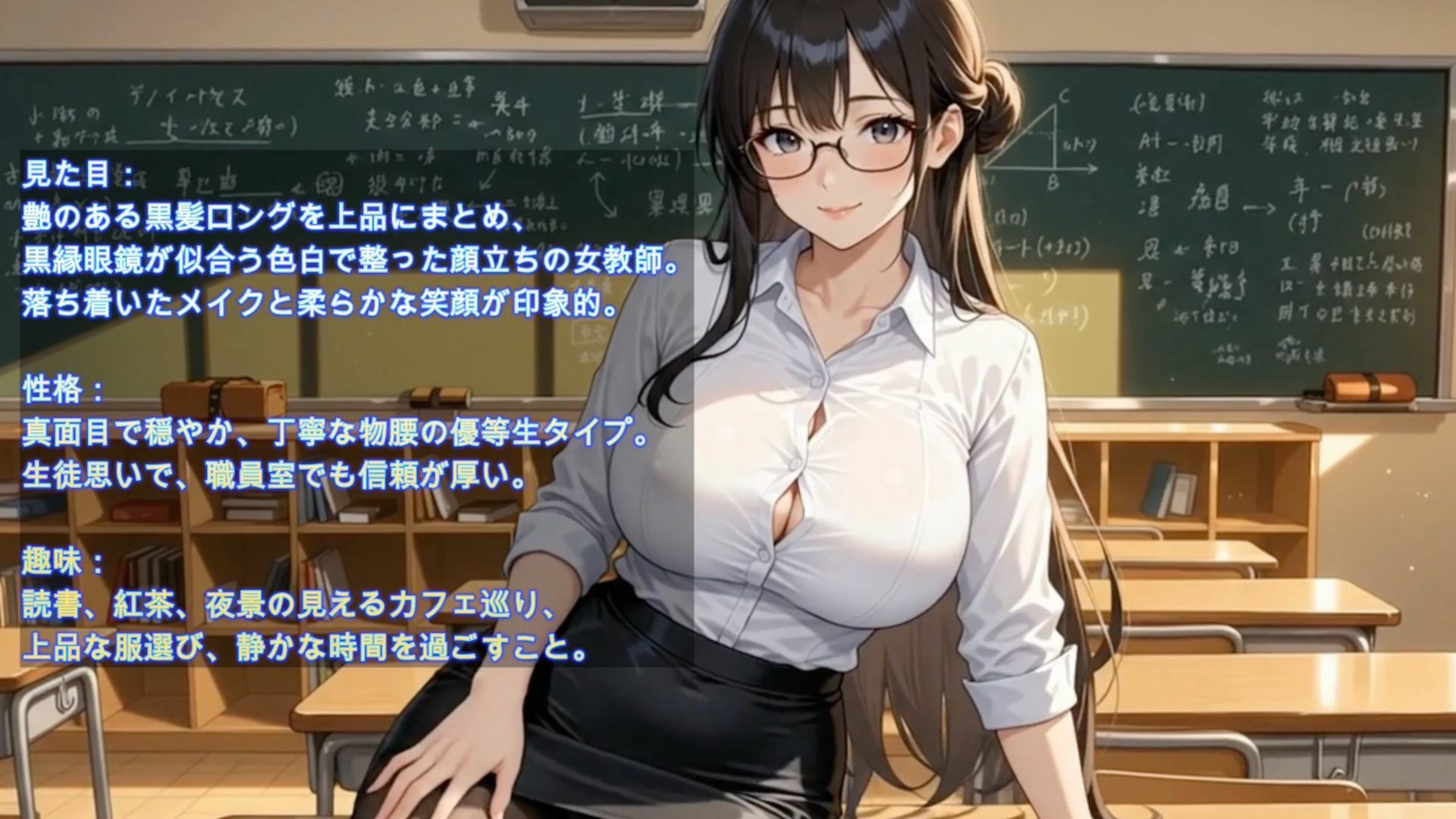 放課後の禁断ダブル個別指導 〜爆乳女教師たちの甘い誘惑〜 サンプル1ページ目