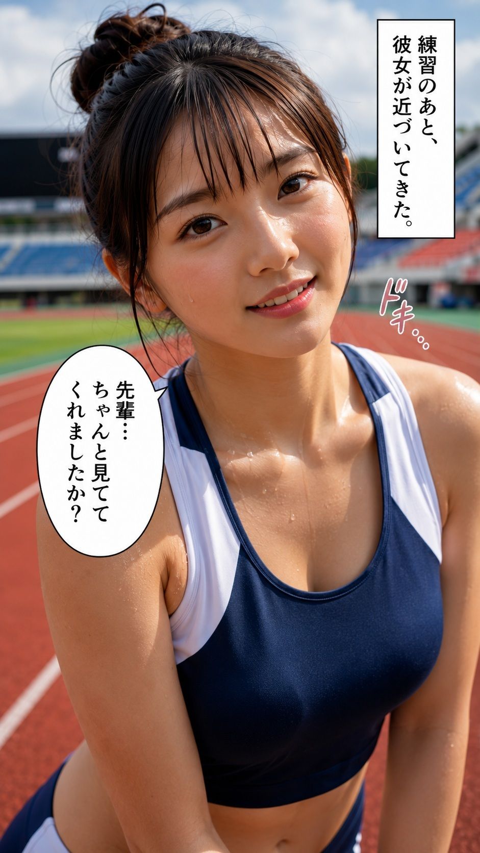 スポーツの女神 サンプル6ページ目