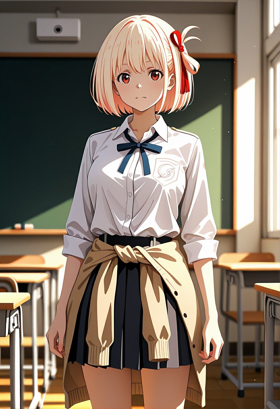 【リ〇リコ】千〇の催〇アプリでH三昧〜抑えきれない学校H〜 サンプル1ページ目