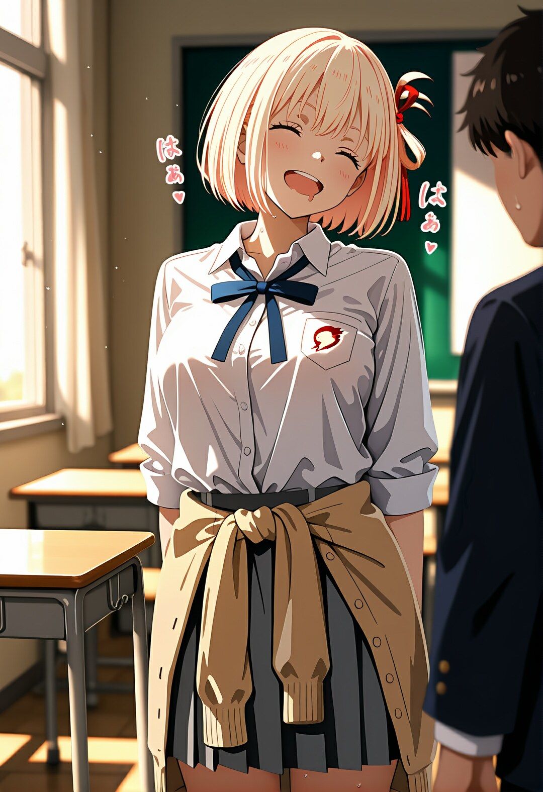 【リ〇リコ】千〇の催〇アプリでH三昧〜抑えきれない学校H〜 サンプル3ページ目