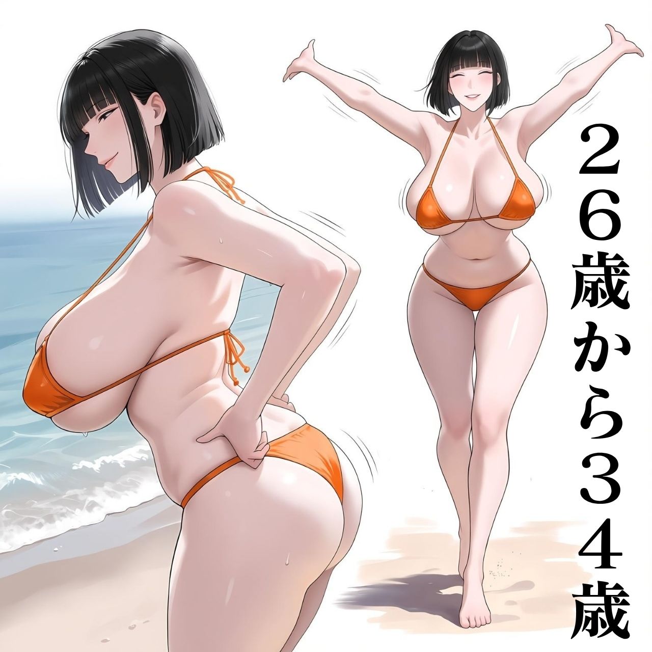 エロビキニ 爆乳シンママ3選 サンプル3ページ目