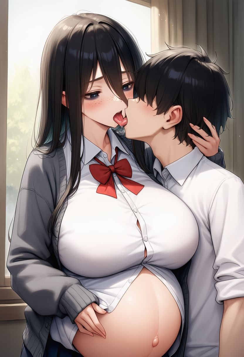 エロい体の陰キャクラスメートとsexして妊娠させて出産させてを2回 サンプル7ページ目