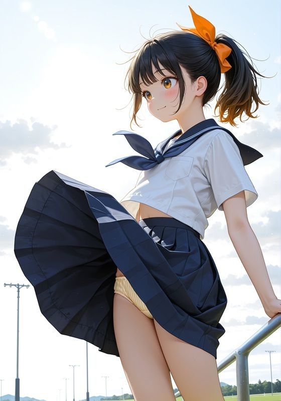 女の子の制服の中身をガン見したい2 サンプル4ページ目