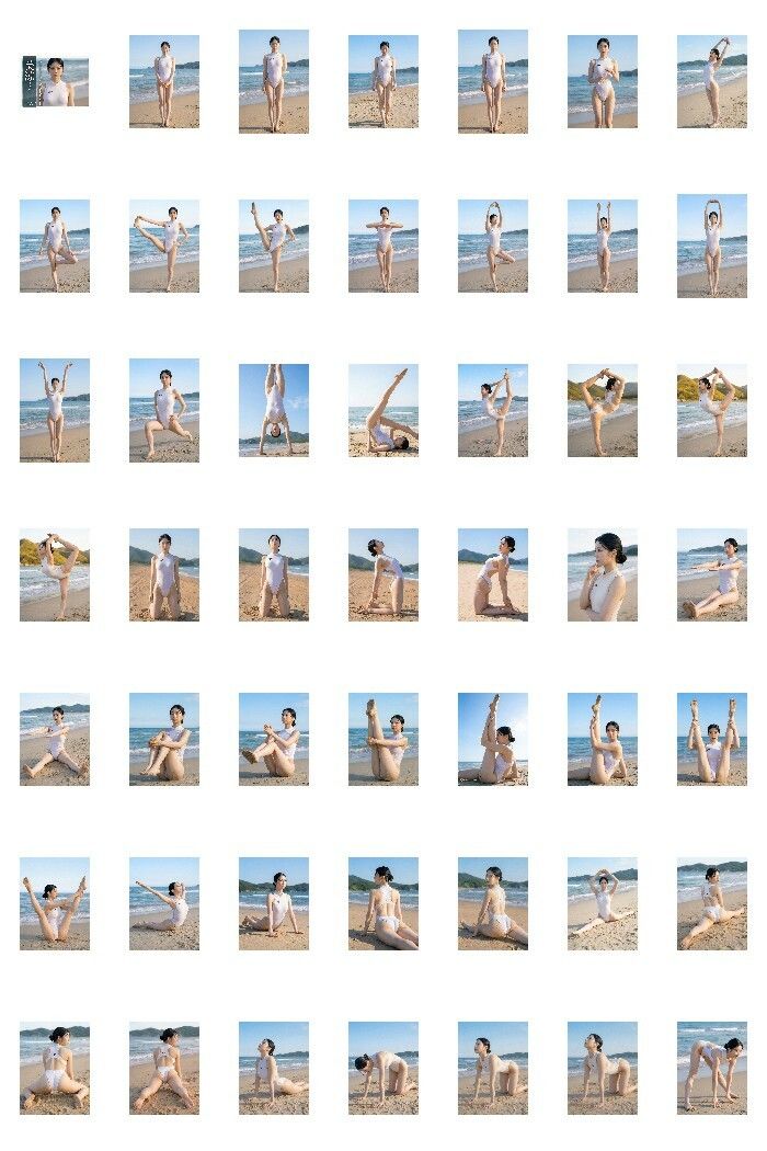 【AI生成】写真集No.001 ピラティスインストラクター美涼 サンプル3ページ目