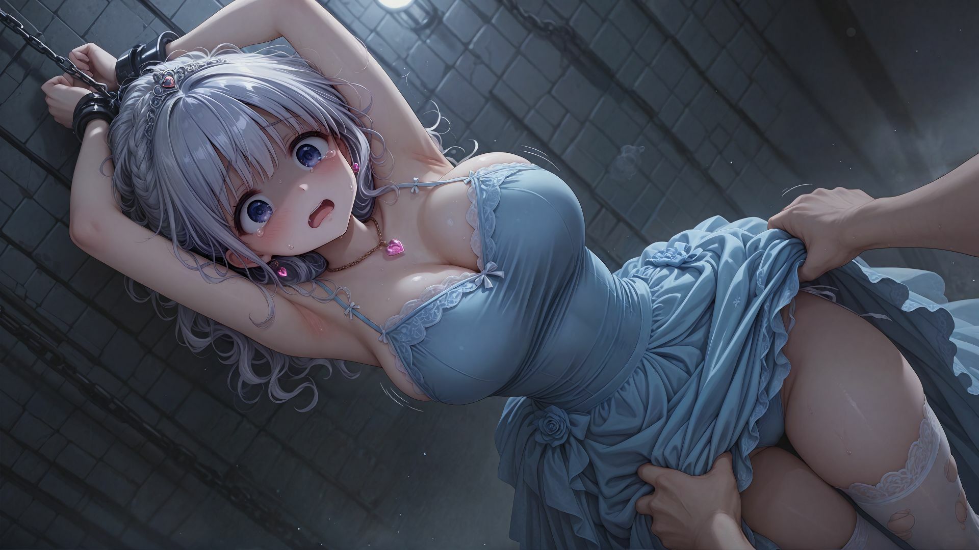 異世界囚われお姫様と淫紋魔術 サンプル2ページ目