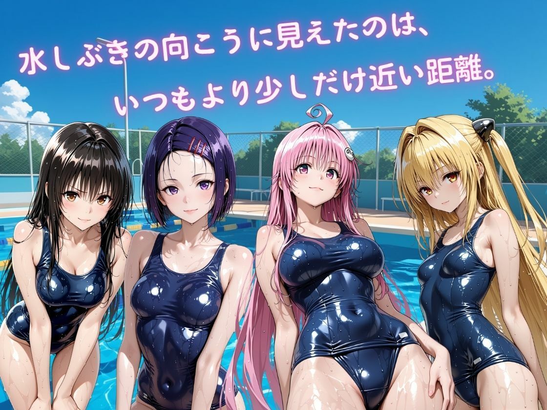 ヒロインたちのスクールプール ー恋とハプニングが止まらない夏ー サンプル1ページ目