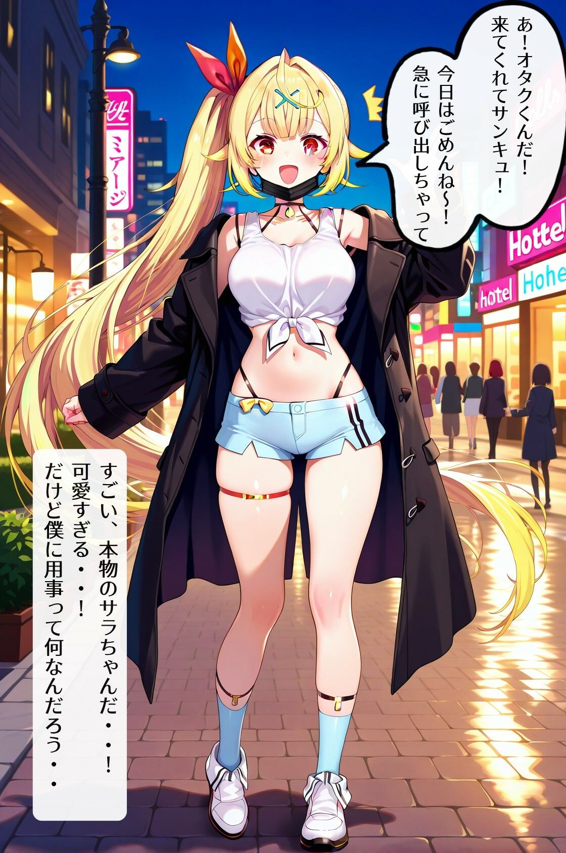 星川〇ラ  スパチャVIPオタク君への秘密の濃厚イチャラブごほーし撮影会 サンプル1ページ目