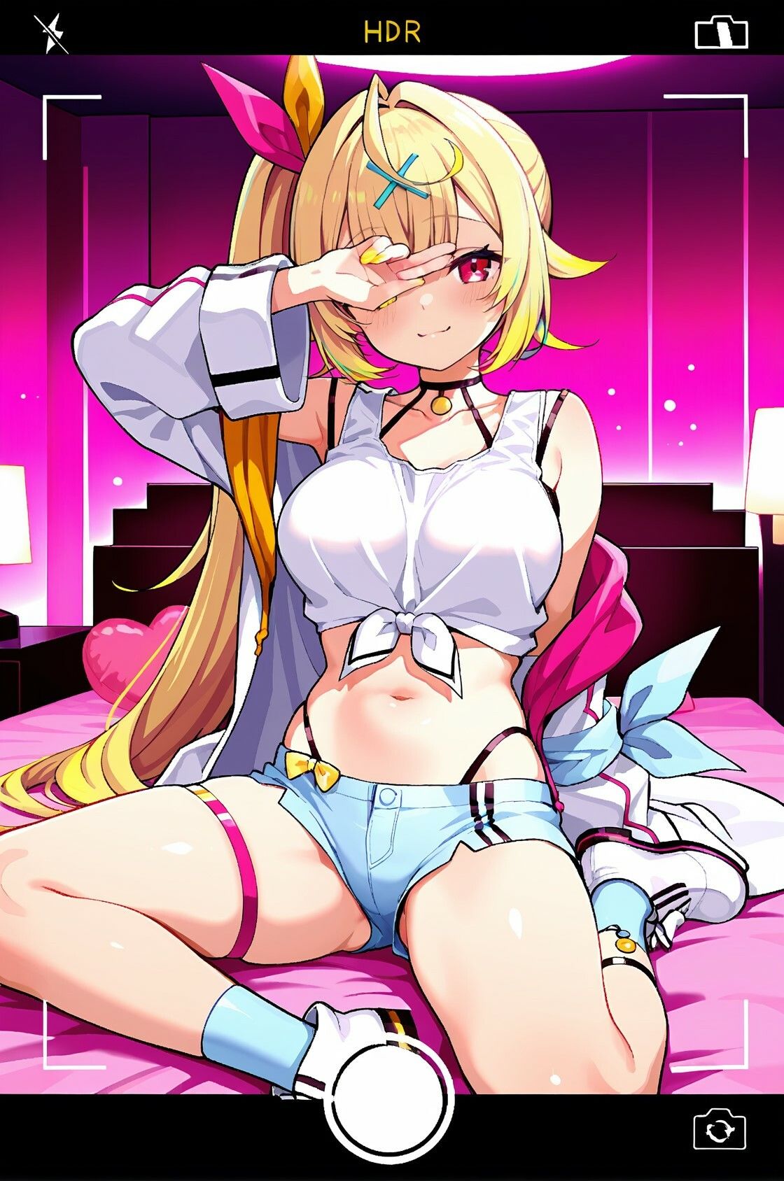 星川〇ラ  スパチャVIPオタク君への秘密の濃厚イチャラブごほーし撮影会 サンプル2ページ目