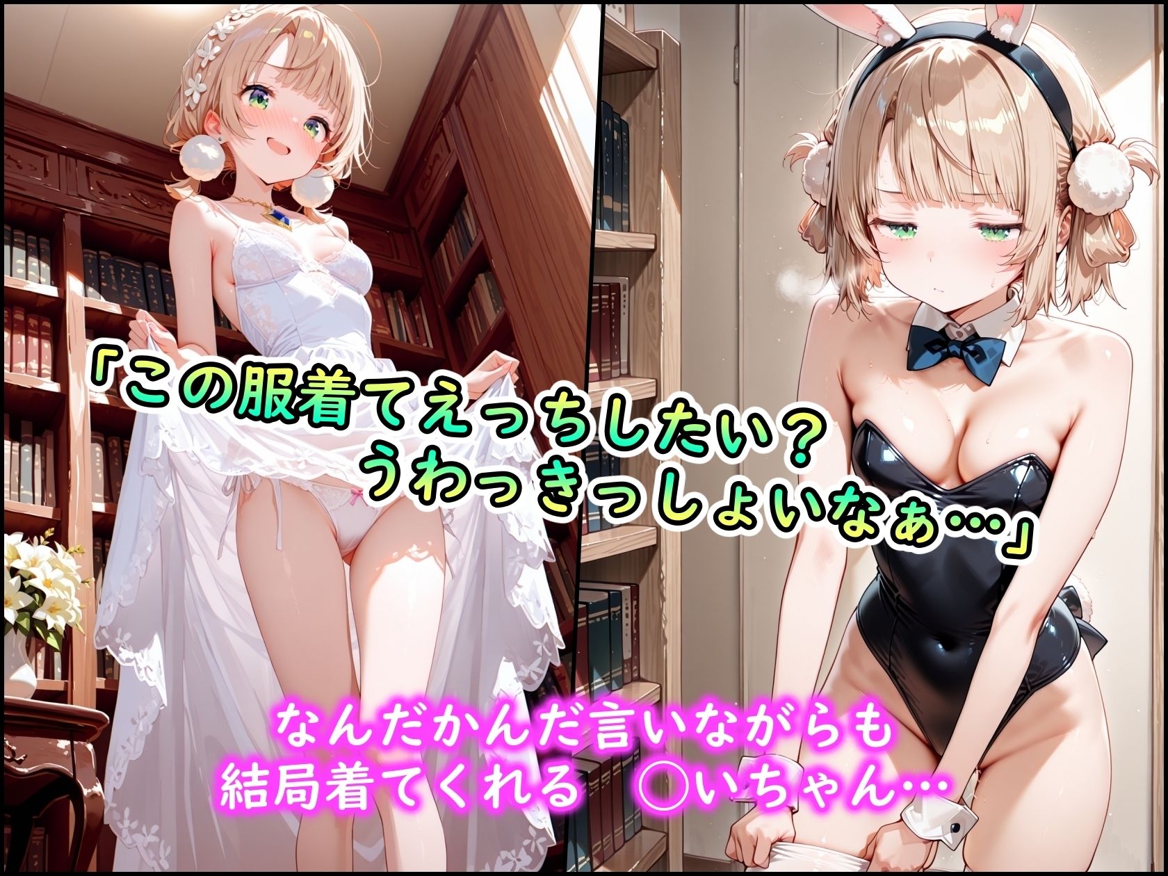 しぐれ◯い あまあまコスプレえっち サンプル1ページ目