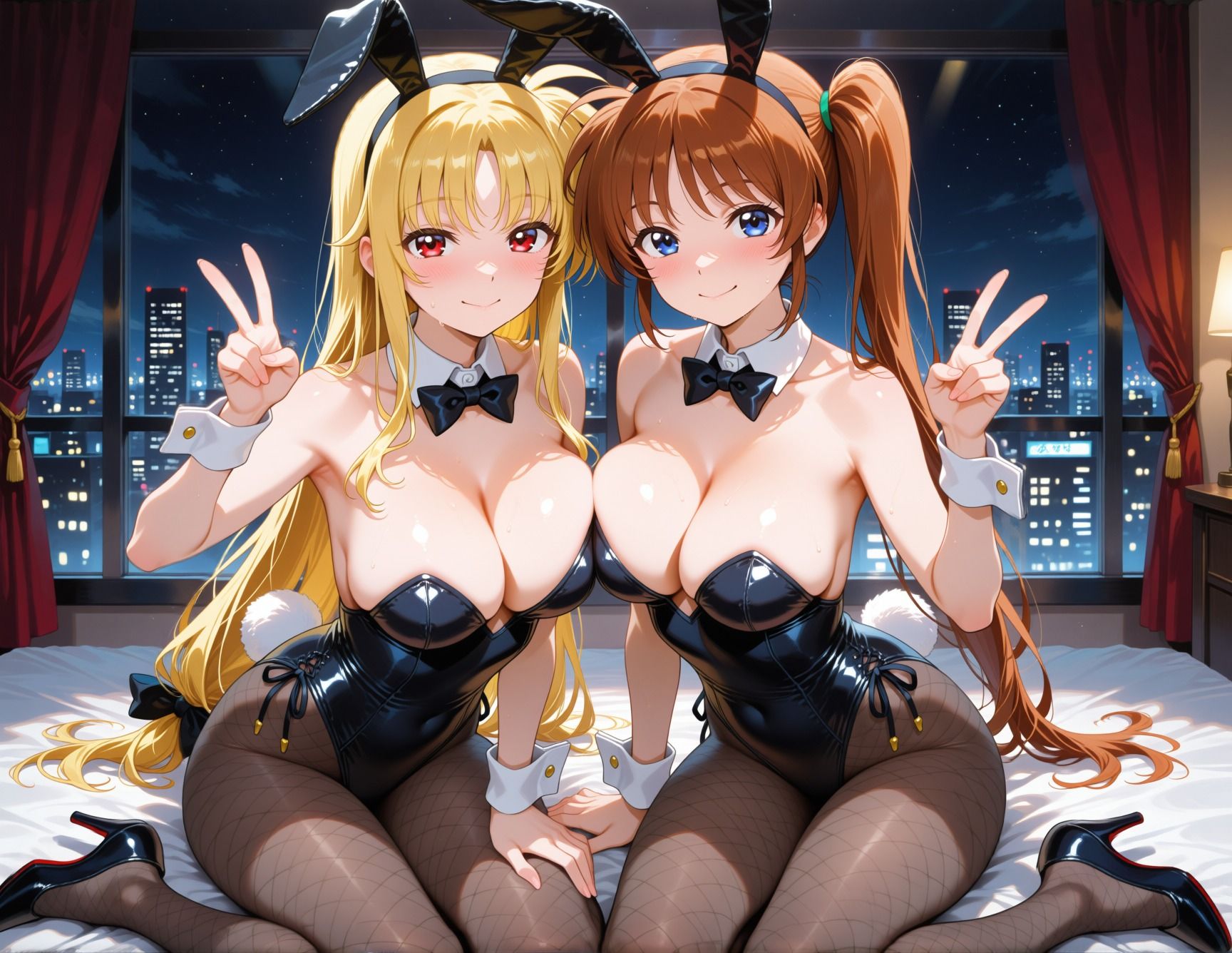 バニーパラダイス 魔法少女リリカルな〇は編 サンプル1ページ目