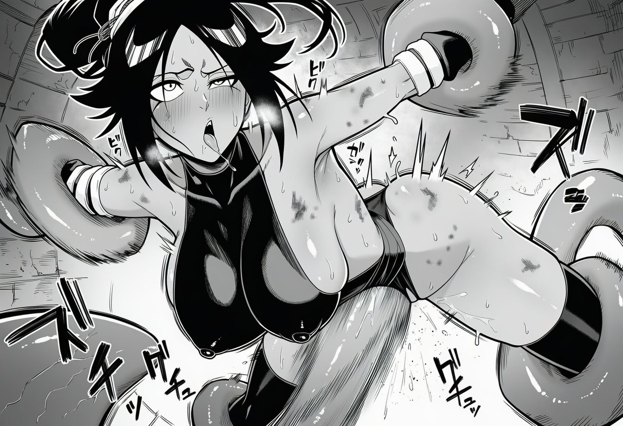 触手敗北する女たち サンプル8ページ目