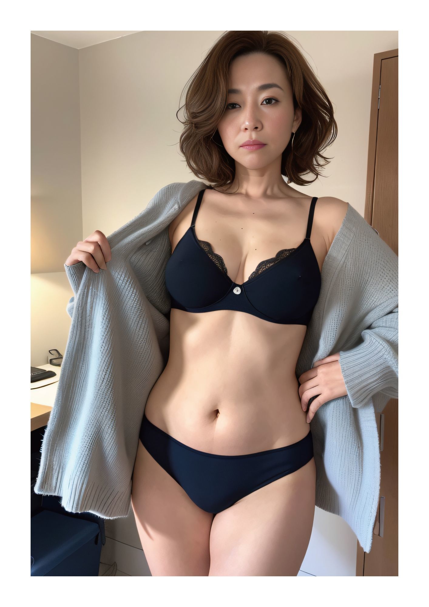 奥さん！パンツの匂い嗅がせてくださいッ！！！ サンプル6ページ目